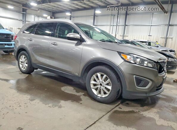 5XYPGDA56HG218364 2017 KIA SORENTO Gray წინა მარჯვენა