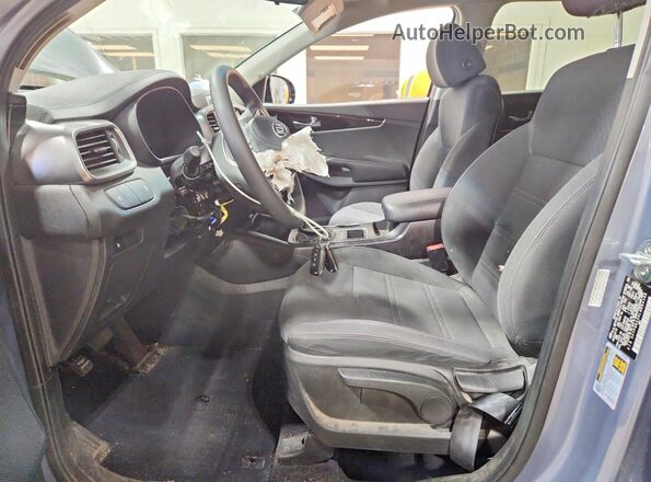 5XYPGDA56LG664166 2020 KIA SORENTO Silver წინა სალონის ხედი