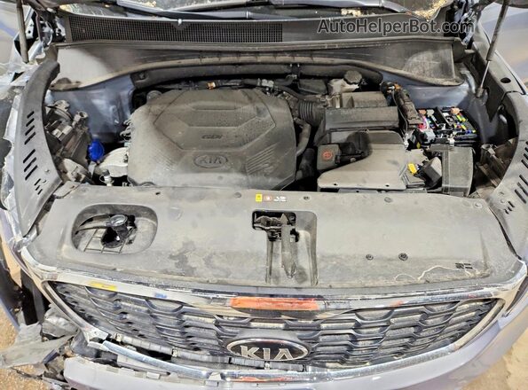 5XYPGDA56LG664166 2020 KIA SORENTO Silver ძრავის განყოფილების ხედი