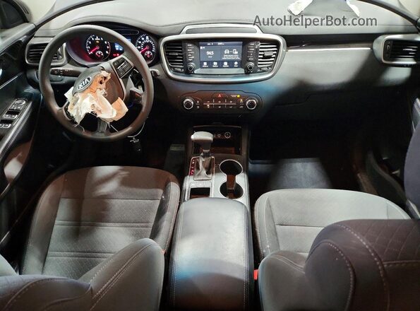 5XYPGDA56LG664166 2020 KIA SORENTO Silver წინა პანელის ხედი