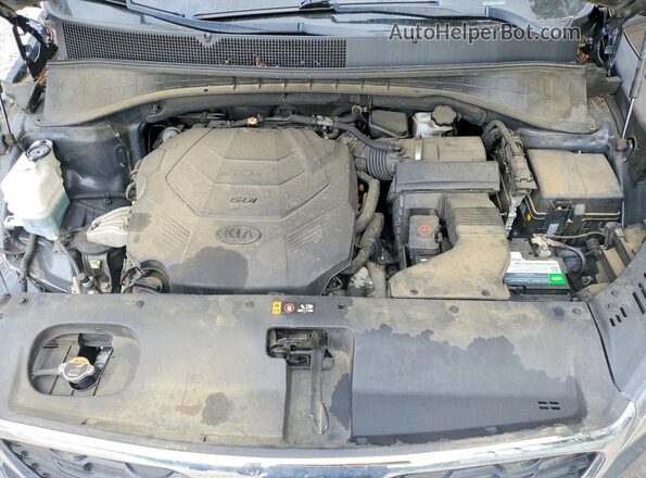 5XYPGDA56LG681680 2020 KIA SORENTO Gray Widok wnętrza z tyłu