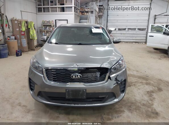5XYPGDA57KG482345 2019 KIA SORENTO Gray ხელსაწყოთა პანელის ხედი