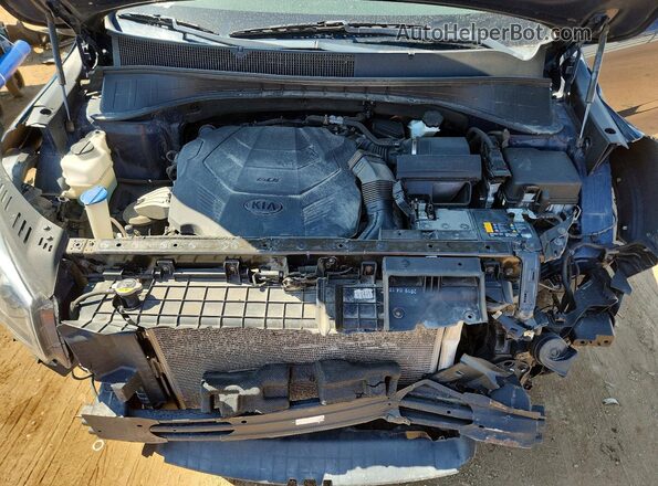 5XYPGDA57LG619074 2020 KIA SORENTO Blue Շարժիչի բաժամունքի տեսք