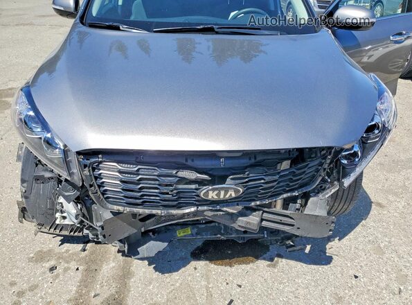 5XYPGDA58KG469877 2019 KIA SORENTO Gray Շարժիչի բաժամունքի տեսք