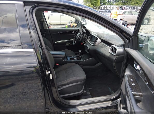 5XYPGDA58KG584981 2019 KIA SORENTO Black წინა სალონის ხედი