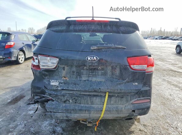 5XYPGDA59GG087543 2016 KIA SORENTO Black 