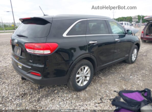 5XYPGDA59GG174147 2016 KIA SORENTO Black Tył prawy