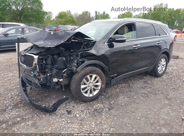 5XYPGDA59GG174147 2016 KIA SORENTO Black Przód lewy