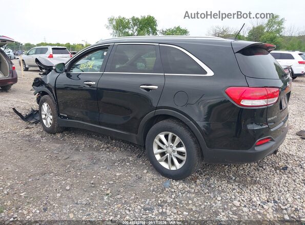 5XYPGDA59GG174147 2016 KIA SORENTO Black Tył lewy