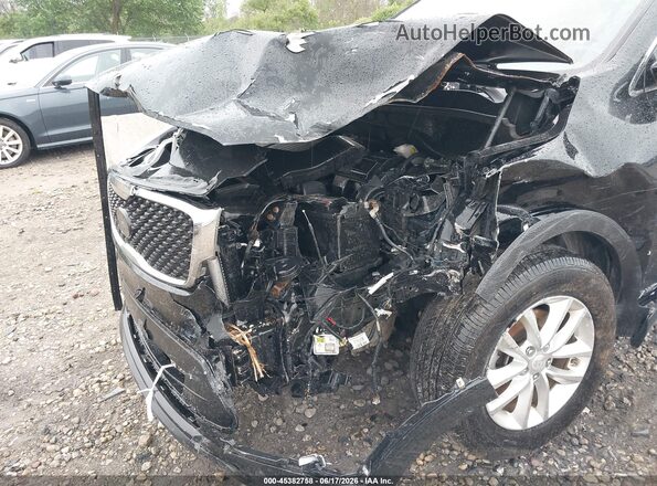 5XYPGDA59GG174147 2016 KIA SORENTO Black Widok z przodu