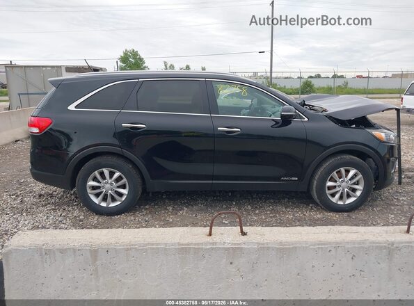 5XYPGDA59GG174147 2016 KIA SORENTO Black Widok wnętrza z tyłu