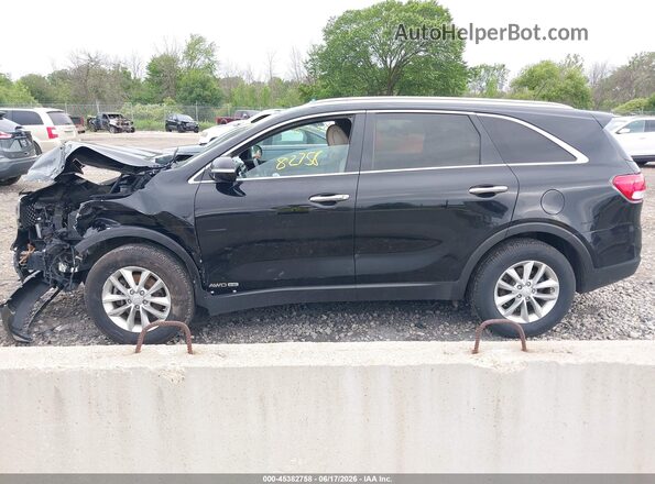 5XYPGDA59GG174147 2016 KIA SORENTO Black Widok wnętrza 360 stopni