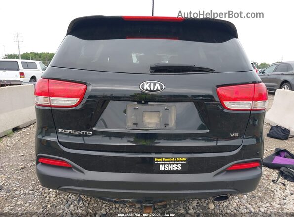 5XYPGDA59GG174147 2016 KIA SORENTO Black 
