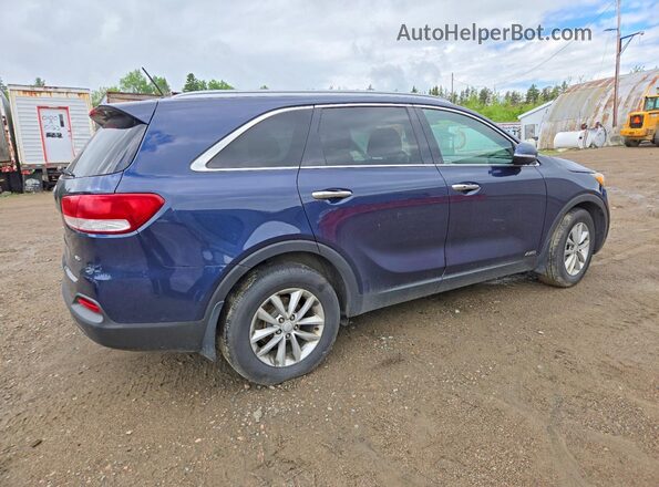 5XYPGDA59GG186881 2016 KIA SORENTO Blue Trasero derecho