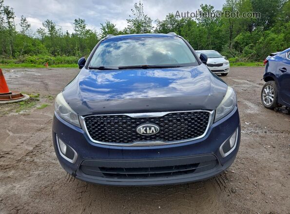 5XYPGDA59GG186881 2016 KIA SORENTO Blue Vista frontal