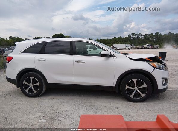 5XYPH4A15GG117132 2016 KIA SORENTO White Widok wnętrza z tyłu