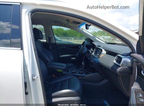 5XYPH4A15HG193712 2017 KIA SORENTO White Widok wnętrza z przodu