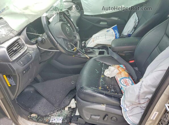 5XYPH4A1XGG024140 2016 KIA SORENTO Gray Սալոնի դիմացի տեսք