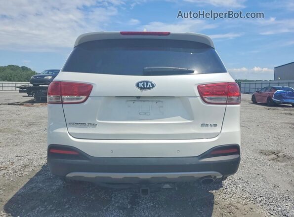 5XYPH4A52JG359063 2018 KIA SORENTO White Rear view