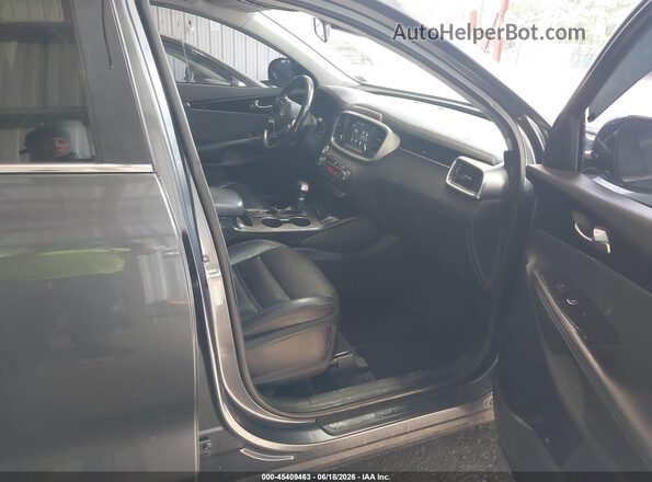5XYPH4A52LG693399 2020 KIA SORENTO Gray Front interior view