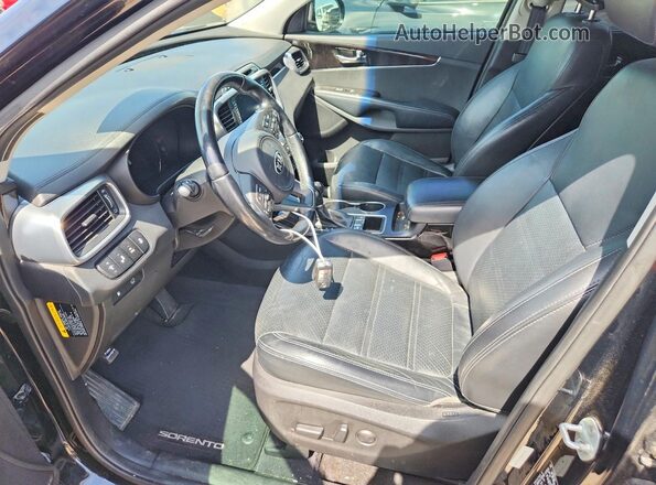 5XYPH4A53GG106584 2016 KIA SORENTO Black Սալոնի դիմացի տեսք