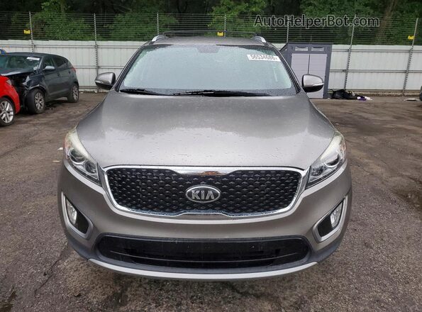 5XYPH4A54GG121305 2016 KIA SORENTO Tan 