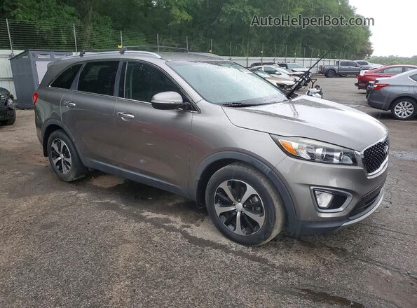 5XYPH4A54GG121305 2016 KIA SORENTO Tan 