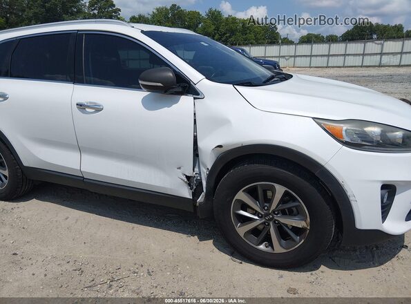 5XYPH4A54KG439174 2019 KIA SORENTO White Widok z przodu