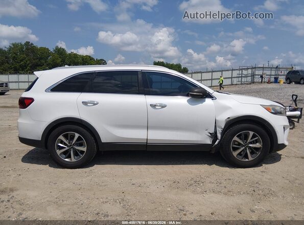 5XYPH4A54KG439174 2019 KIA SORENTO White Widok wnętrza z tyłu