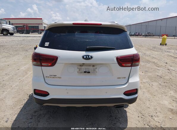 5XYPH4A54KG439174 2019 KIA SORENTO White 