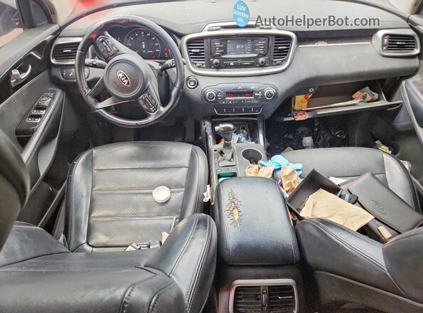 5XYPH4A55GG112290 2016 KIA SORENTO Silver Dashboard view