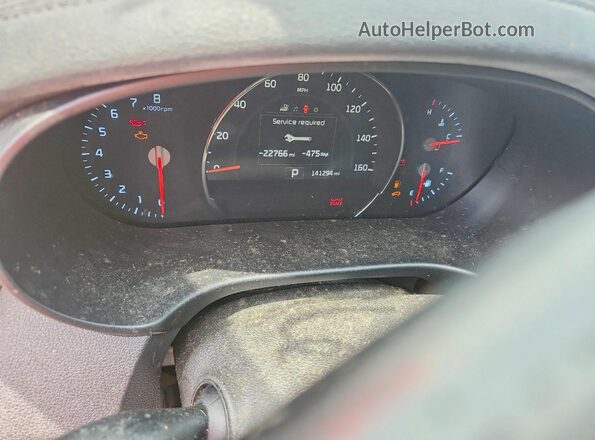 5XYPH4A55GG112290 2016 KIA SORENTO Silver Instrument cluster view