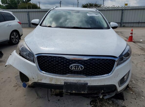 5XYPH4A55JG374012 2018 KIA SORENTO White Front view