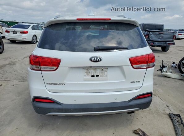 5XYPH4A55JG374012 2018 KIA SORENTO White Rear view