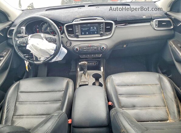 5XYPH4A55JG374012 2018 KIA SORENTO White Dashboard view
