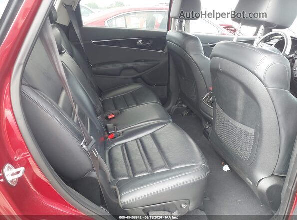 5XYPH4A55LG709644 2020 KIA SORENTO Red Widok naklejki z numerem VIN