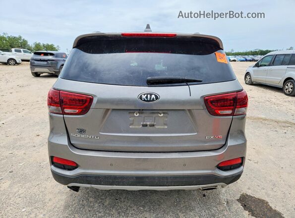 5XYPH4A57KG509072 2019 KIA SORENTO Gray 