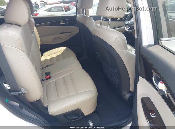5XYPH4A57KG566064 2019 KIA SORENTO White VIN sticker view