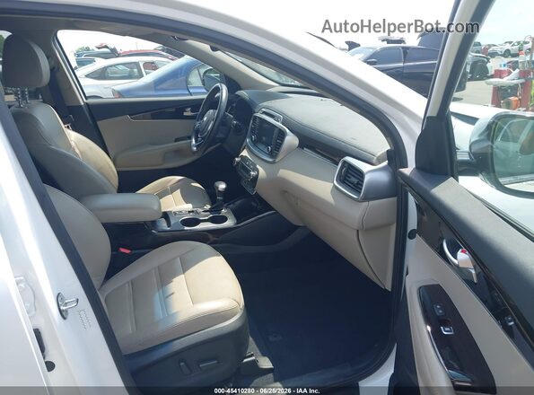 5XYPH4A57KG566064 2019 KIA SORENTO White Front interior view