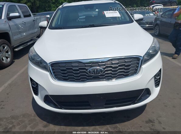 5XYPH4A57KG566064 2019 KIA SORENTO White Dashboard view