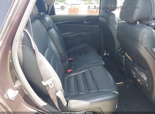 5XYPH4A58GG099826 2016 KIA SORENTO Brown Widok naklejki z numerem VIN