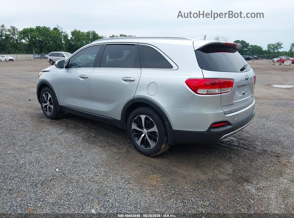 5XYPH4A58HG315501 2017 KIA SORENTO Silver Tył lewy