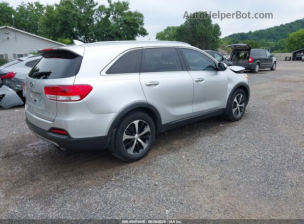 5XYPH4A58HG315501 2017 KIA SORENTO Silver Tył prawy