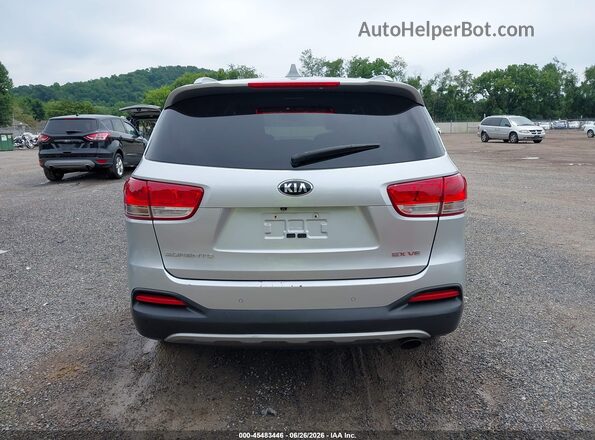 5XYPH4A58HG315501 2017 KIA SORENTO Silver 