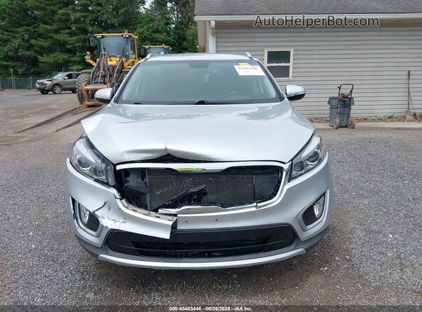 5XYPH4A58HG315501 2017 KIA SORENTO Silver Widok zestawu wskaźników
