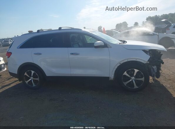 5XYPH4A58JG396456 2018 KIA SORENTO White Widok wnętrza 360 stopni