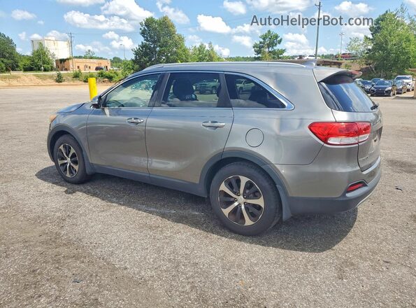 5XYPH4A59GG047363 2016 KIA SORENTO Серый Задняя левая четверть