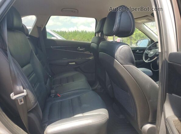 5XYPH4A59GG047363 2016 KIA SORENTO Серый Вид задних сидений
