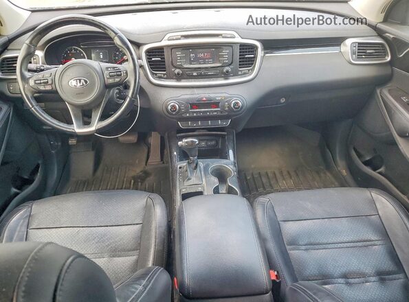 5XYPH4A59GG047363 2016 KIA SORENTO Серый Вид панели приборов