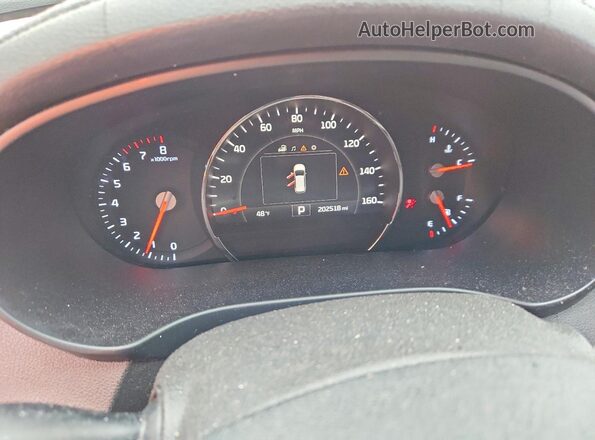 5XYPH4A59GG084462 2016 KIA SORENTO Red Instrument cluster view